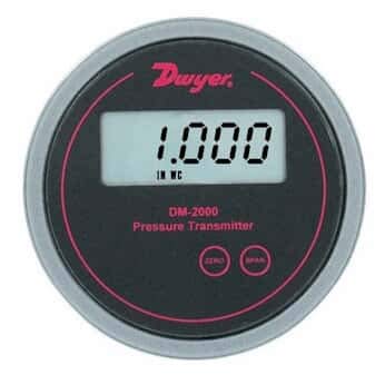 DWYER 605-10 0/10 Inwc Magnehelic DFR משדר לחץ