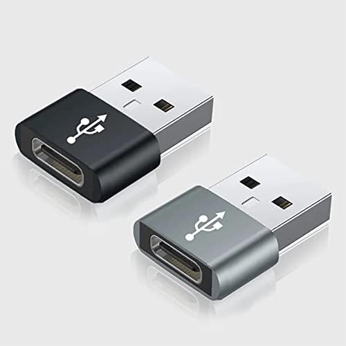 USB-C נקבה ל- USB מתאם מהיר זכר התואם את Tab Tabe Galaxy A עבור מטען, סנכרון, מכשירי OTG כמו מקלדת, עכבר, ZIP, GAMEPAD,