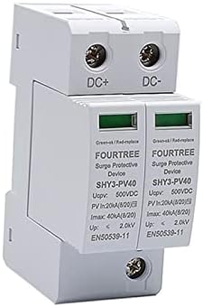 AKDE PV Surge Surge Protector 2P 500VDC Argester Device SPD מתג בית מתג SOLAR SYSTER SYSTEM COBINER BOX סימון לייזר